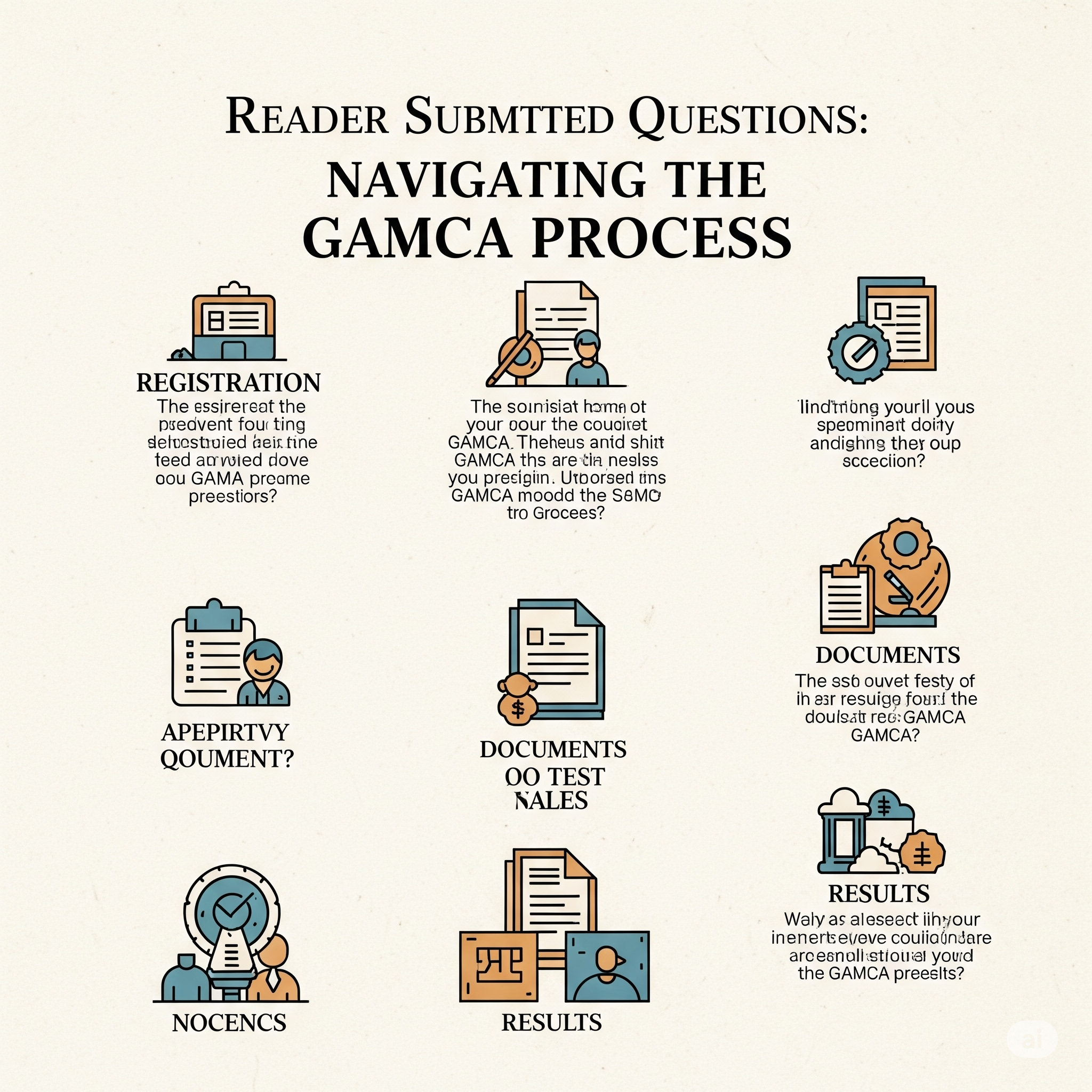 Read more about the article Reader Submitted Questions: Guiding the GAMCA Process