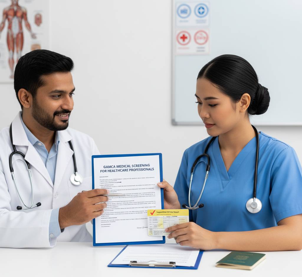 Read more about the article GAMCA for Nurses and Healthcare Professionals: Specific Requirements