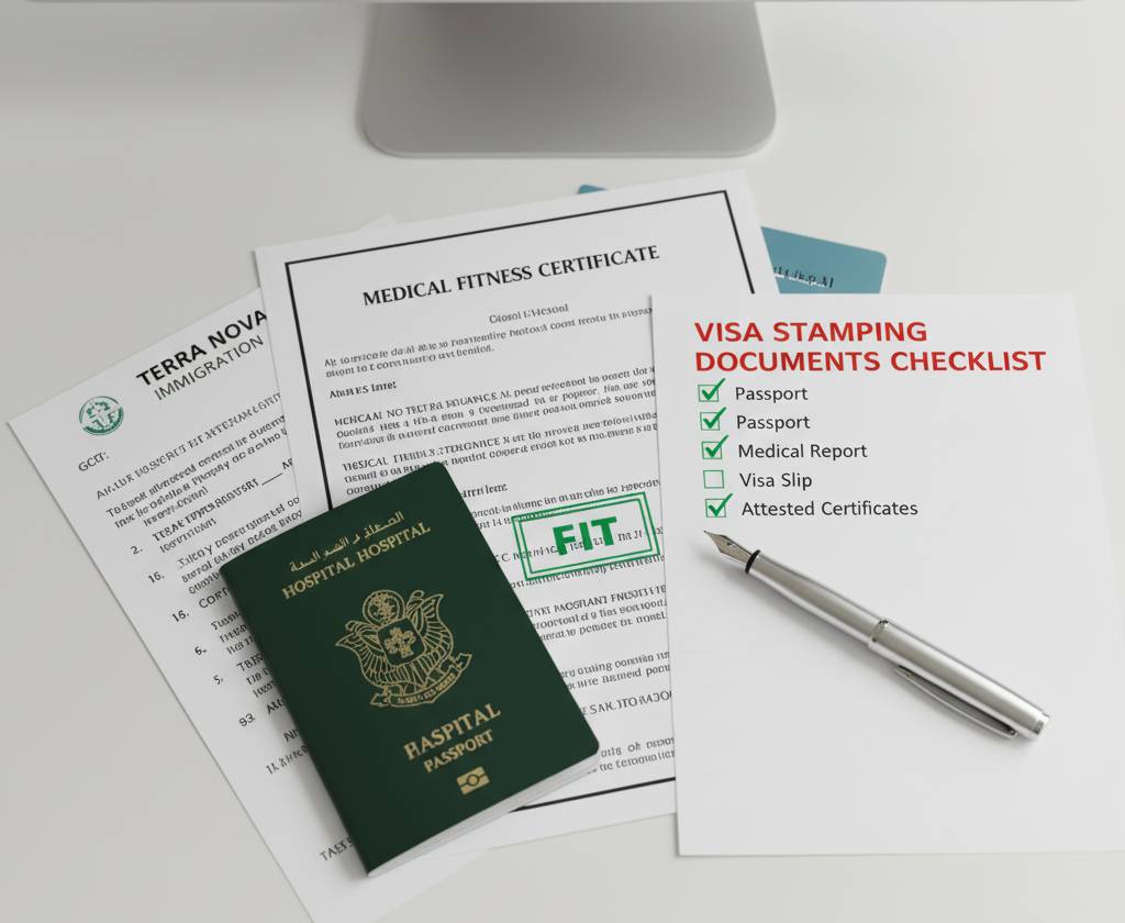 Read more about the article How to Submit Your GAMCA Certificate for Visa Stamping