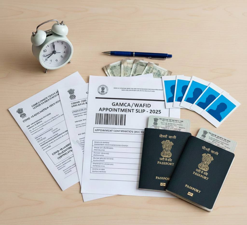 Essential Documents You Must Bring to Your GAMCA Appointment