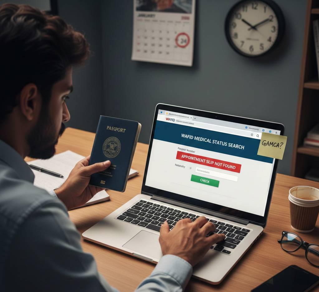 Lost Your GAMCA Slip? How to Retrieve It Online