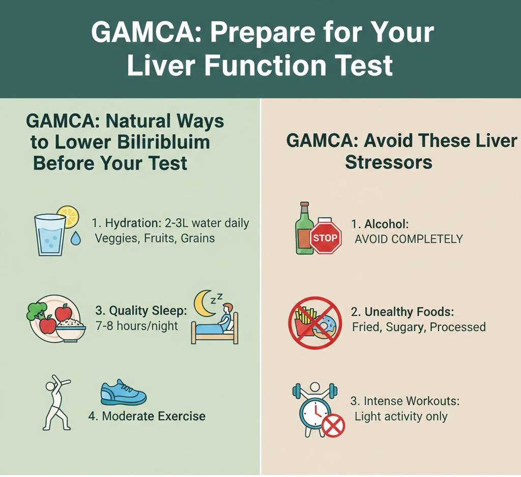 How to Lower High Bilirubin Levels Naturally Before Your Test