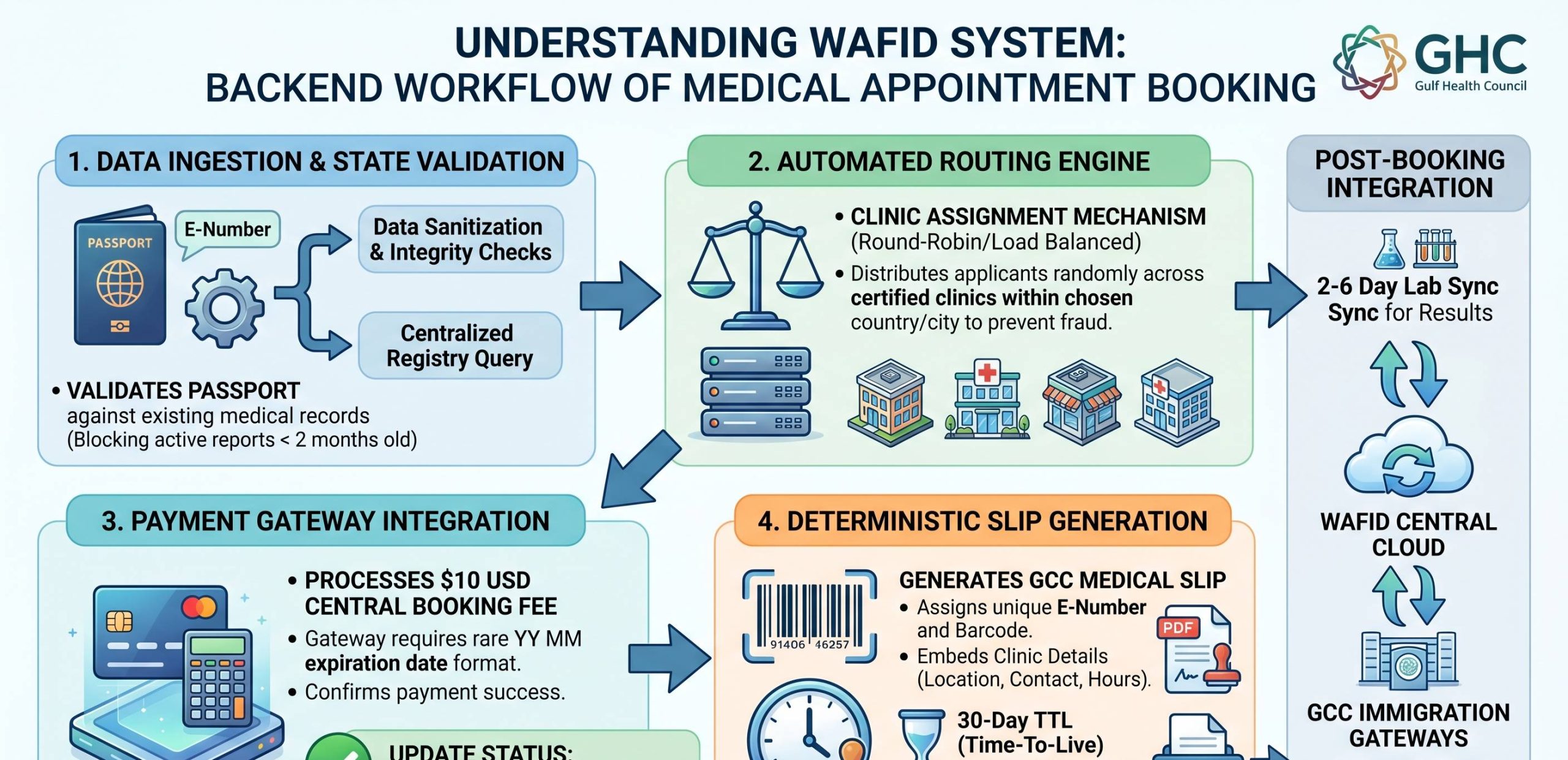 Inside the WAFID System: Understanding the Backend Workflow of Medical Appointment Booking
