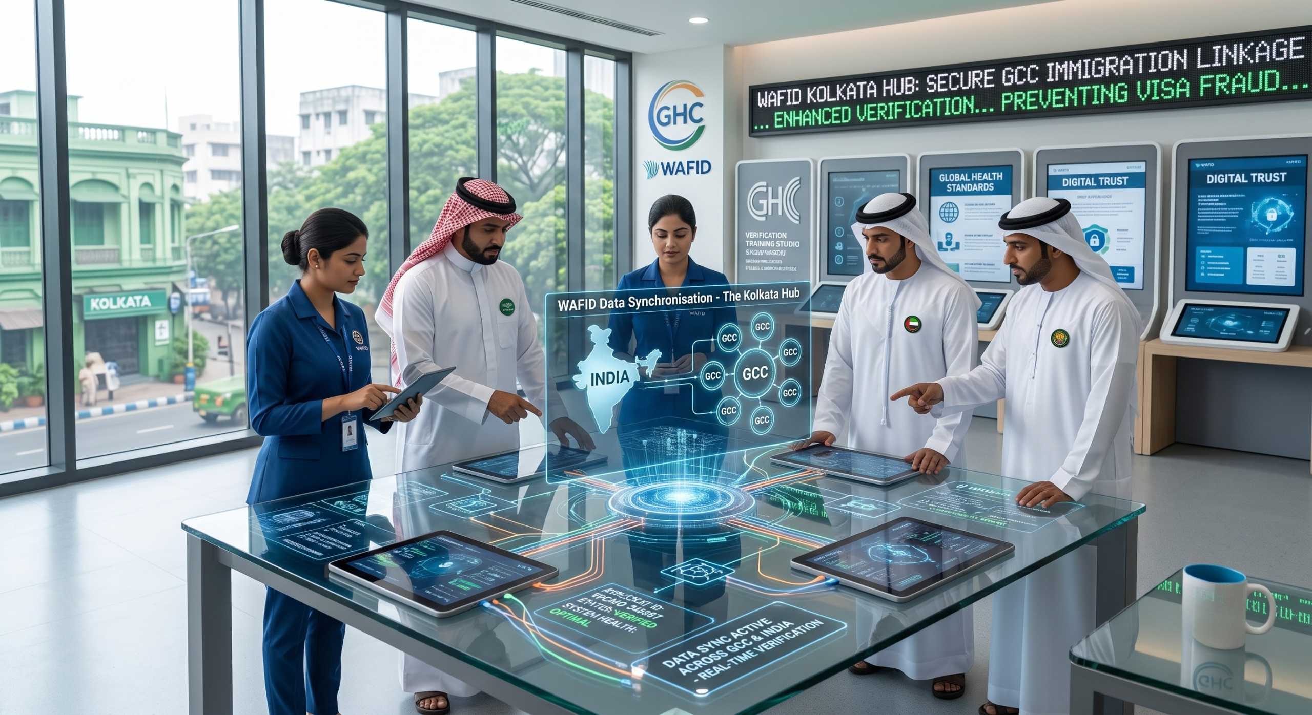 Data Synchronisation Between WAFID and GCC Immigration Systems