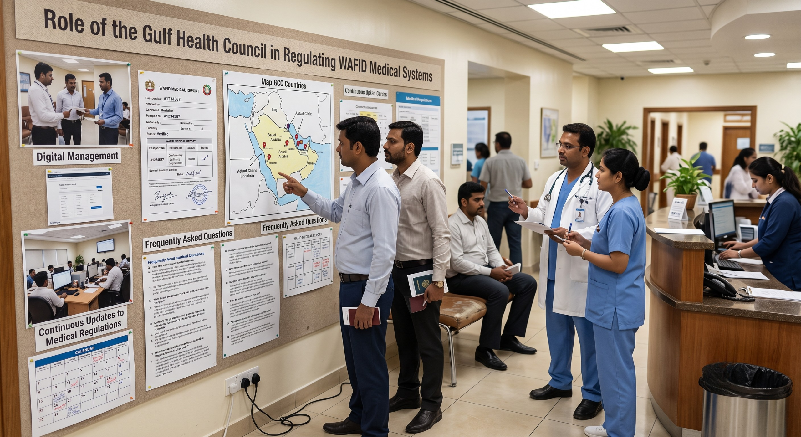 Role of the Gulf Health Council in Regulating WAFID Medical Systems