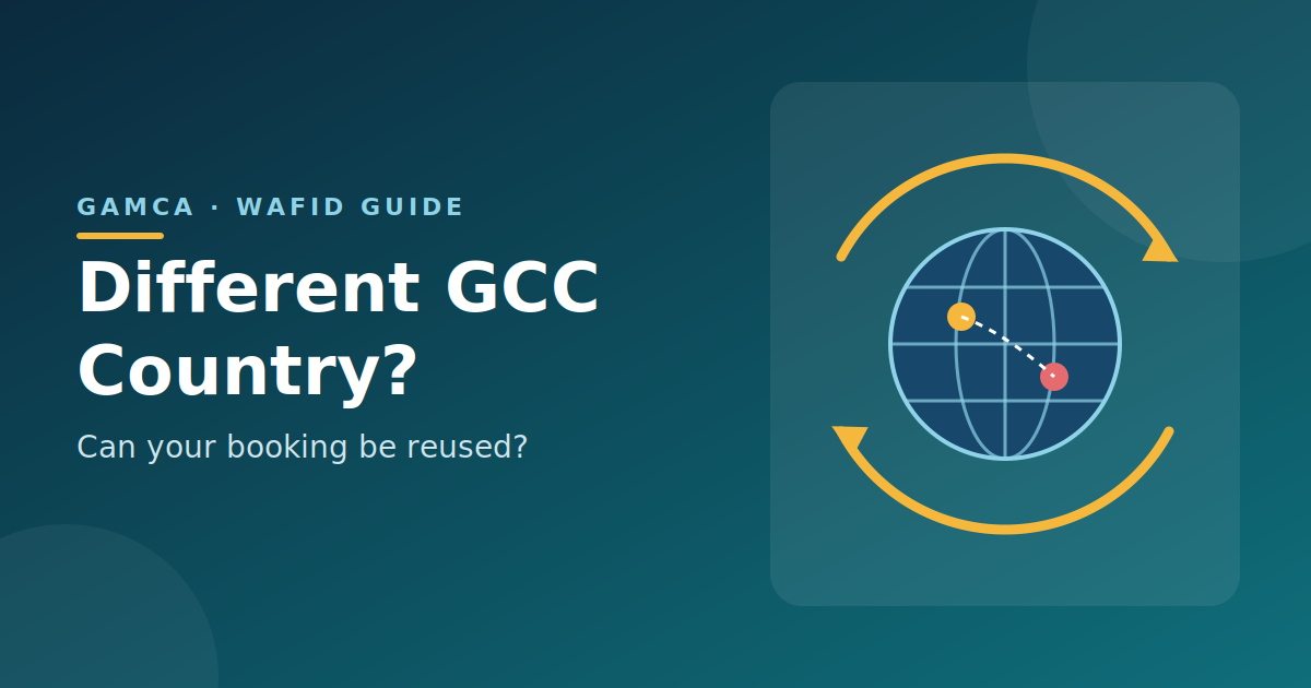 Read more about the article GAMCA Medical Appointment for a Different GCC Country: Can You Use an Existing Booking?
